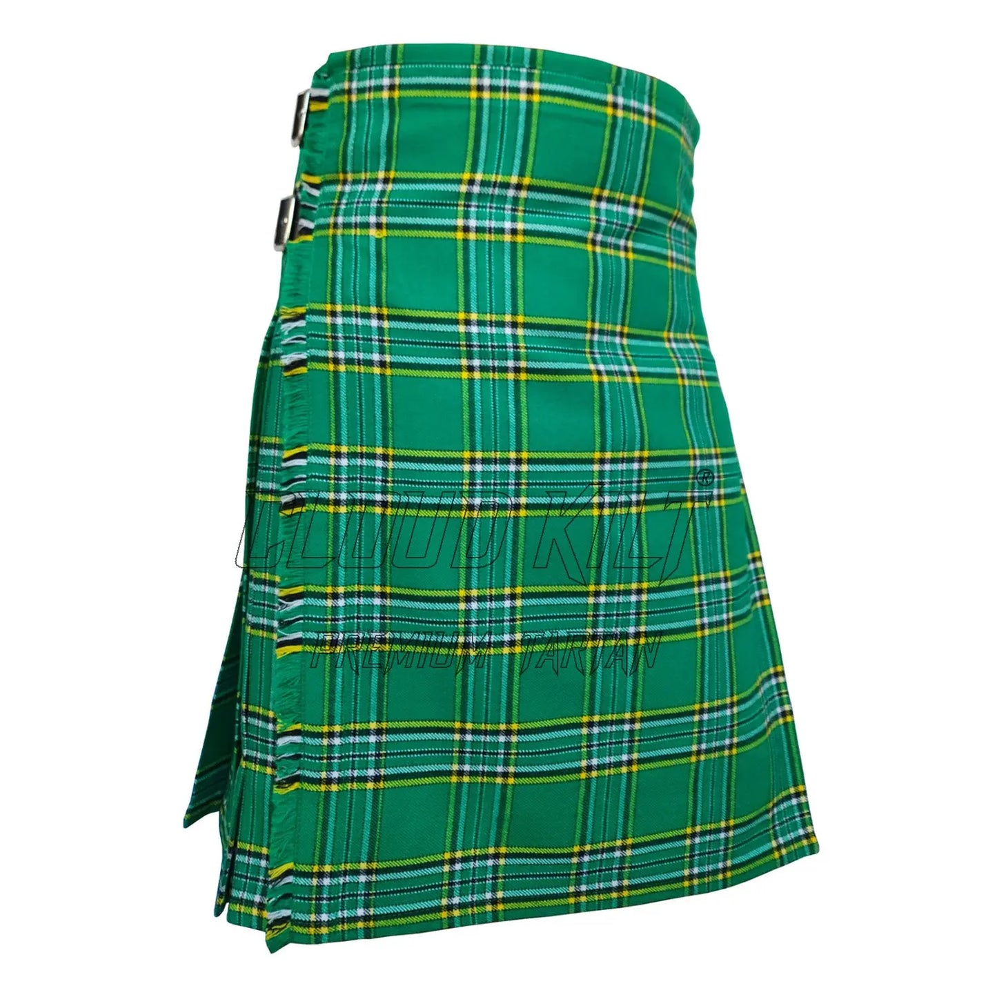 Irish National Tartan Kilt For Men CLOUD KILT