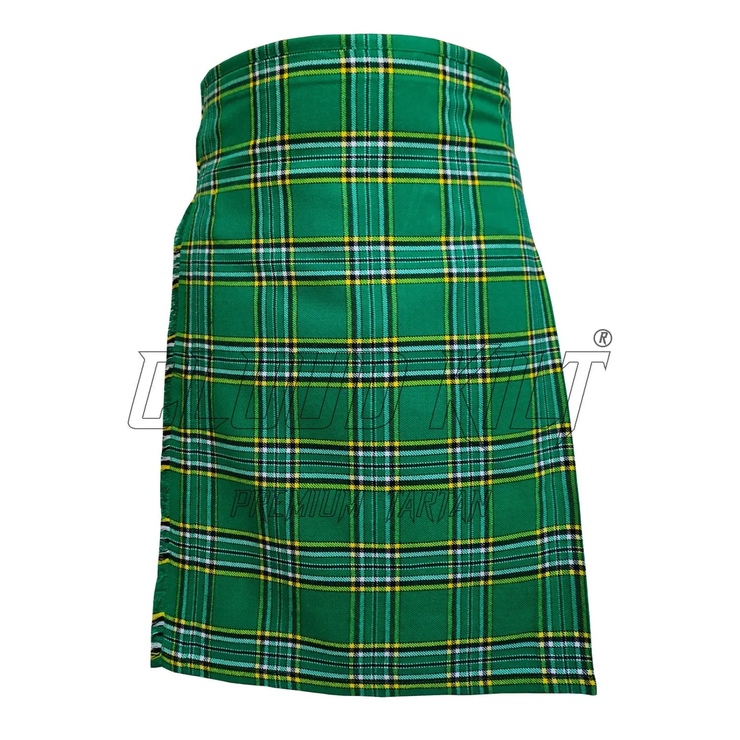 Irish National Tartan Kilt For Men CLOUD KILT