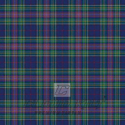 Isle of Man Modern Premium Tartan Kilt CLOUD KILT