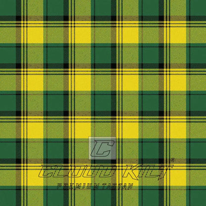 Jamaican National Clan Premium Tartan Kilt CLOUD KILT