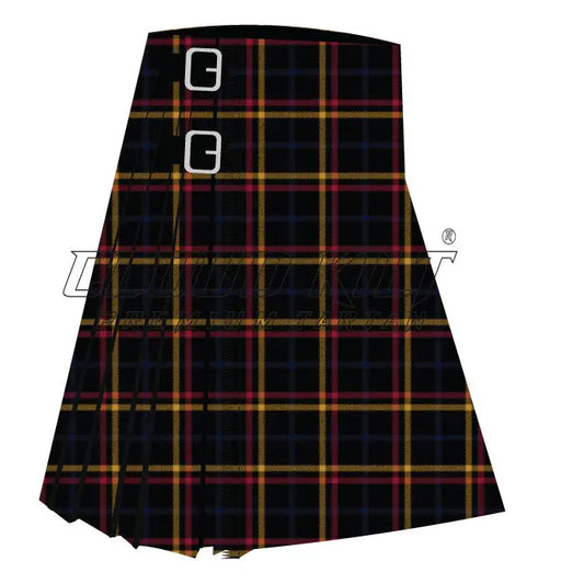 Justus Modern Premium Tartan Kilt CLOUD KILT