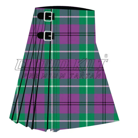 Kansai Highland Games Premium Tartan Kilt CLOUD KILT