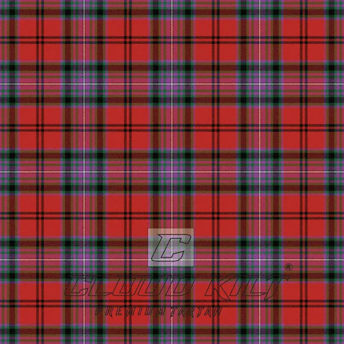 Kelly of Sleat Red Ancient Premium Tartan Kilt CLOUD KILT