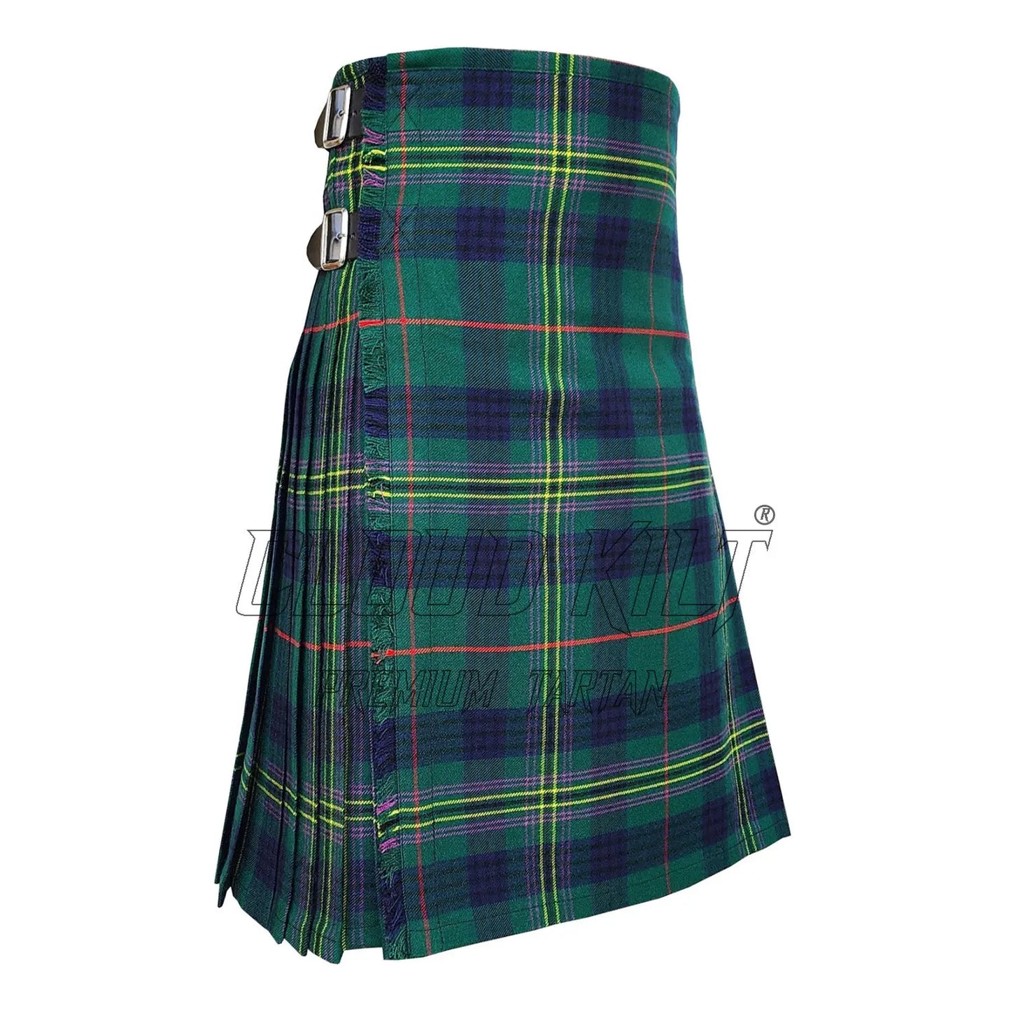 Kennedy Modern Tartan Kilt For Men CLOUD KILT