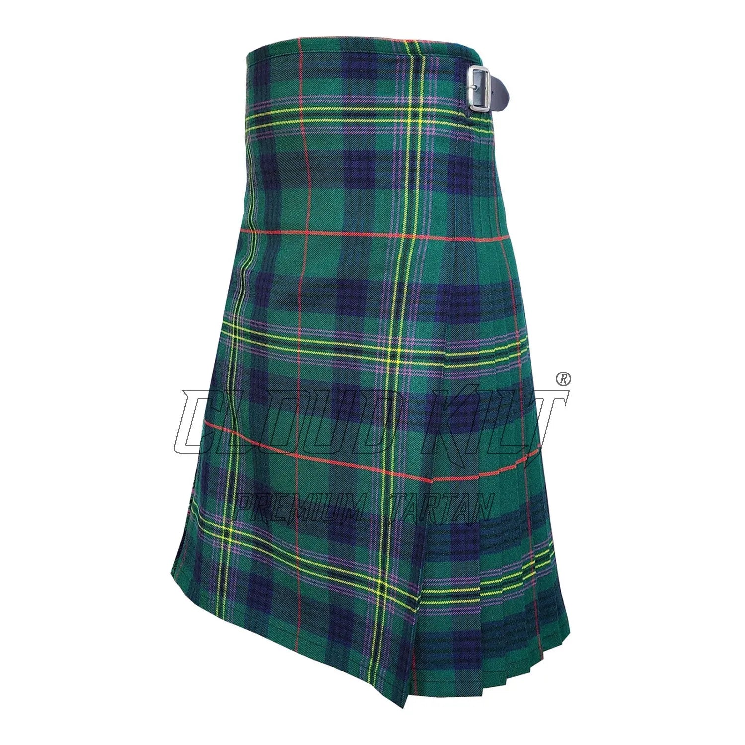 Kennedy Modern Tartan Kilt For Men CLOUD KILT