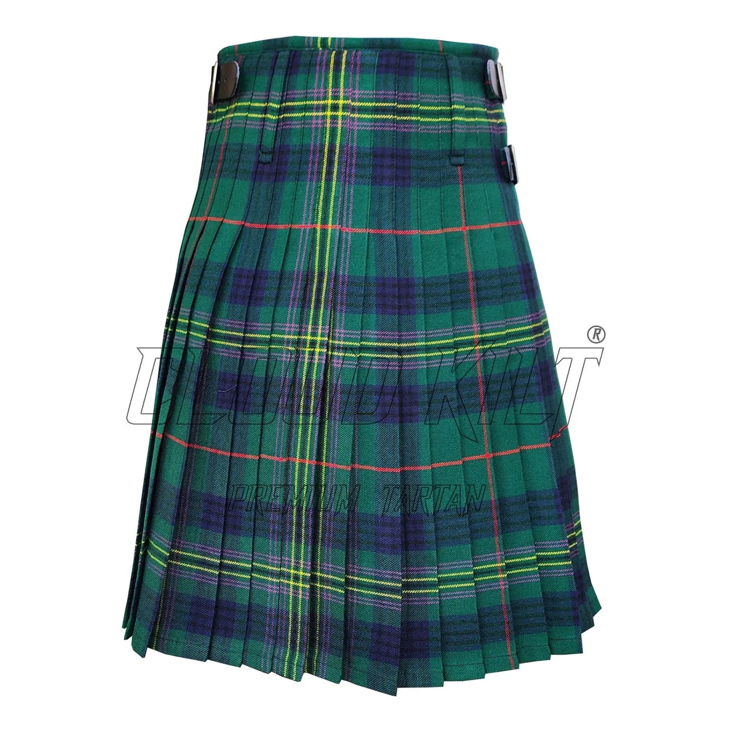 Kennedy Modern Tartan Kilt For Men CLOUD KILT