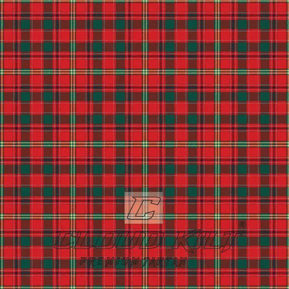 King George IV Premium Tartan Kilt CLOUD KILT