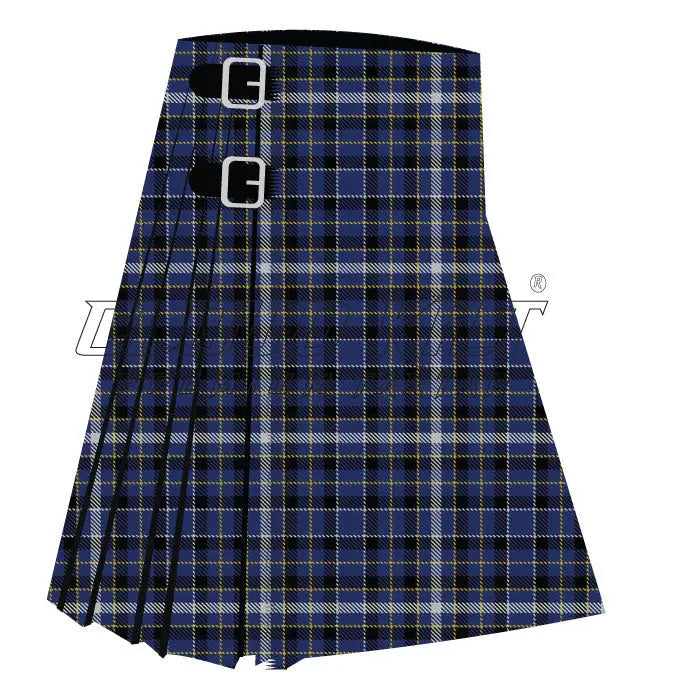 Kishut Premium Tartan Kilt CLOUD KILT