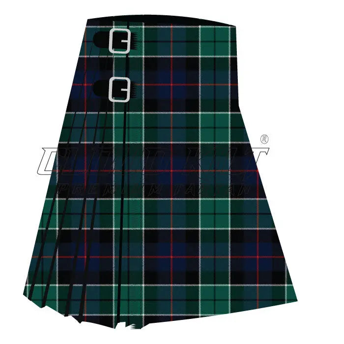 Leslie Hunting Modern Premium Tartan Kilt CLOUD KILT