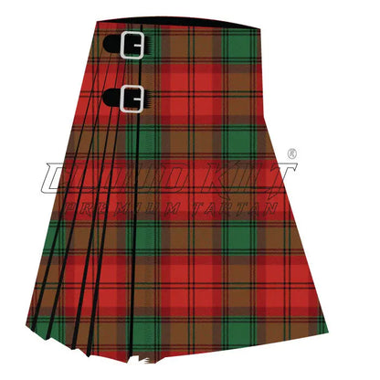 Lindsay Black Lines Ancient Premium Tartan Kilt CLOUD KILT