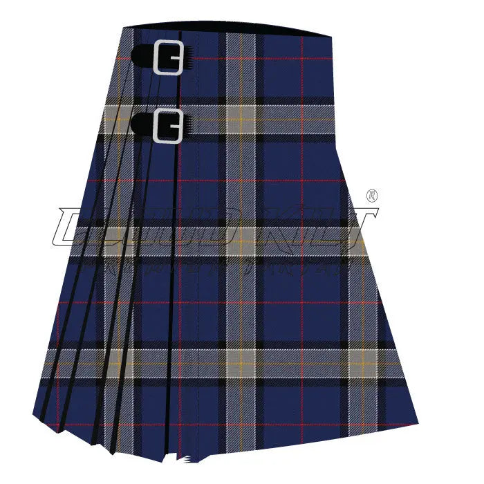 Lloyd of Astargus Modern Premium Tartan Kilt CLOUD KILT