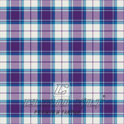 Longniddry Purple Premium Tartan Kilt CLOUD KILT