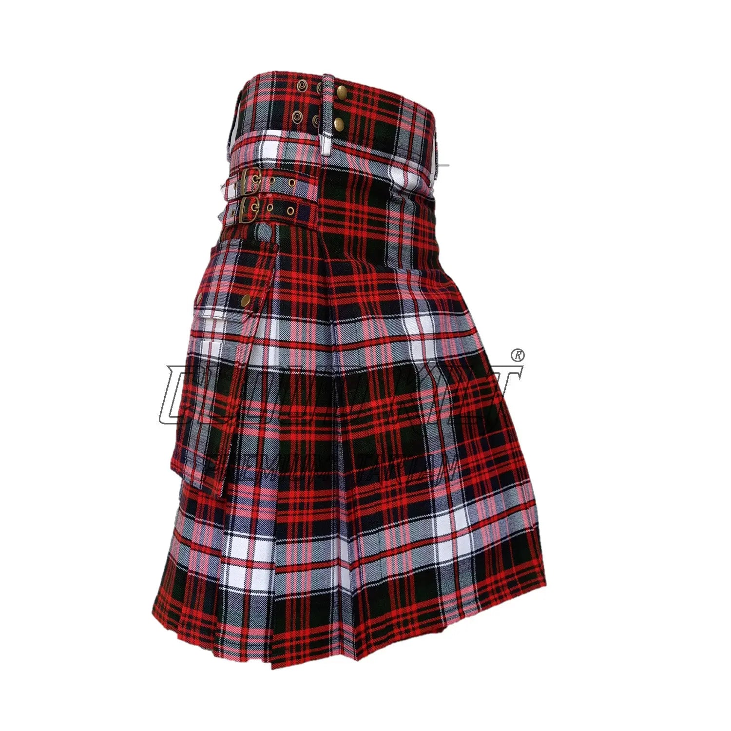 MacDonald Dress Tartan Utility Kilt CLOUD KILT