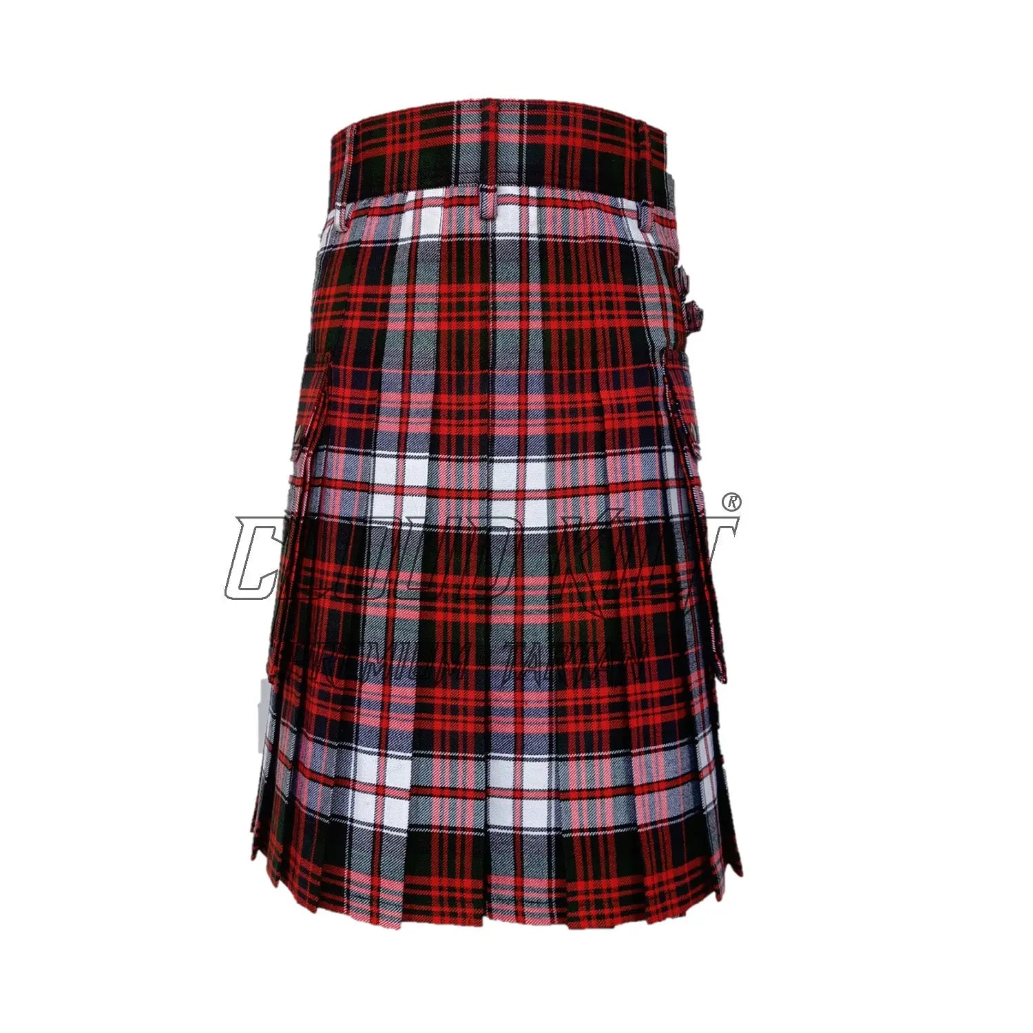 MacDonald Dress Tartan Utility Kilt CLOUD KILT