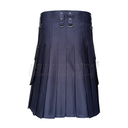 Modern Utility Kilt For Men With Stylish Pockets CLOUD KILT