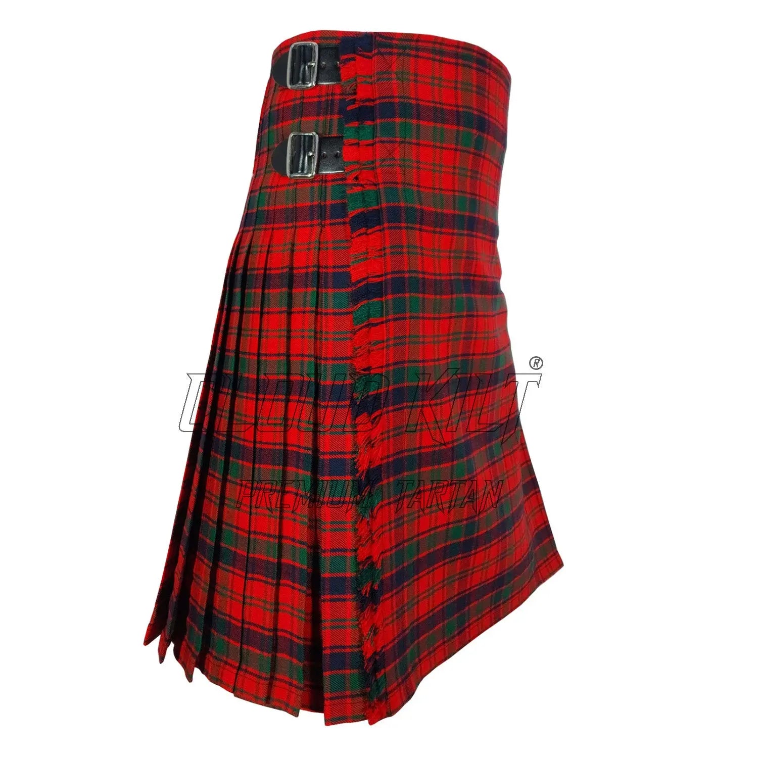 Robertson Red Modern Tartan Kilt For Men CLOUD KILT