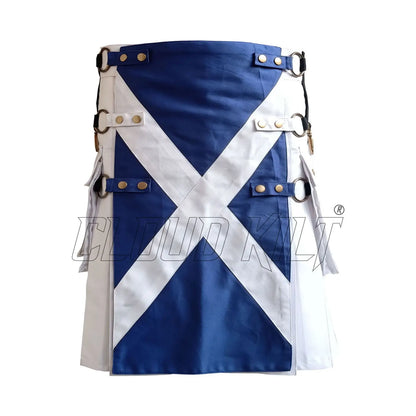 Scottish Flag Utility Kilt CLOUD KILT