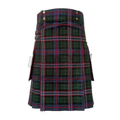 Scottish National Tartan Utility Kilt CLOUD KILT