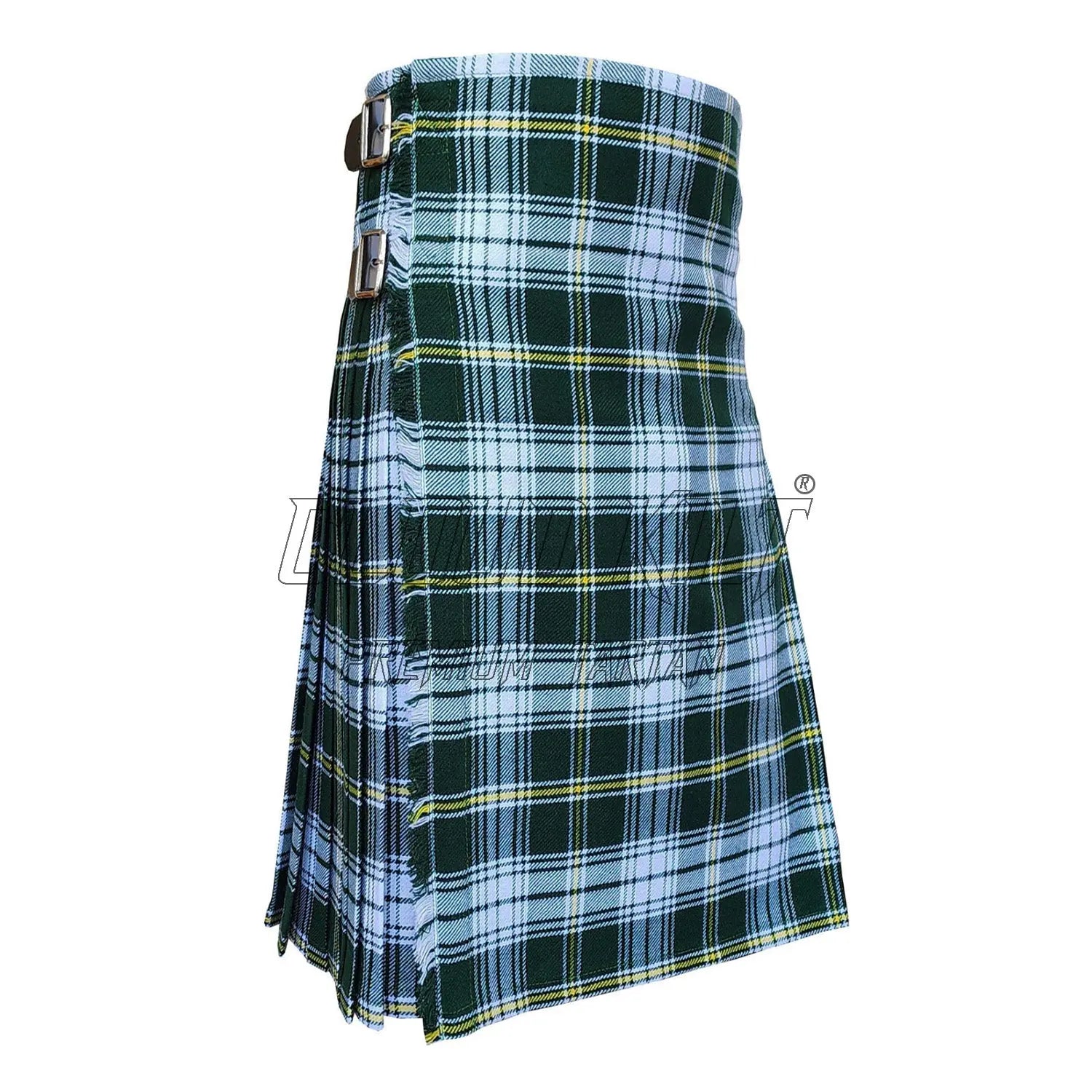 St Patrick Irish Tartan Kilt For Men CLOUD KILT