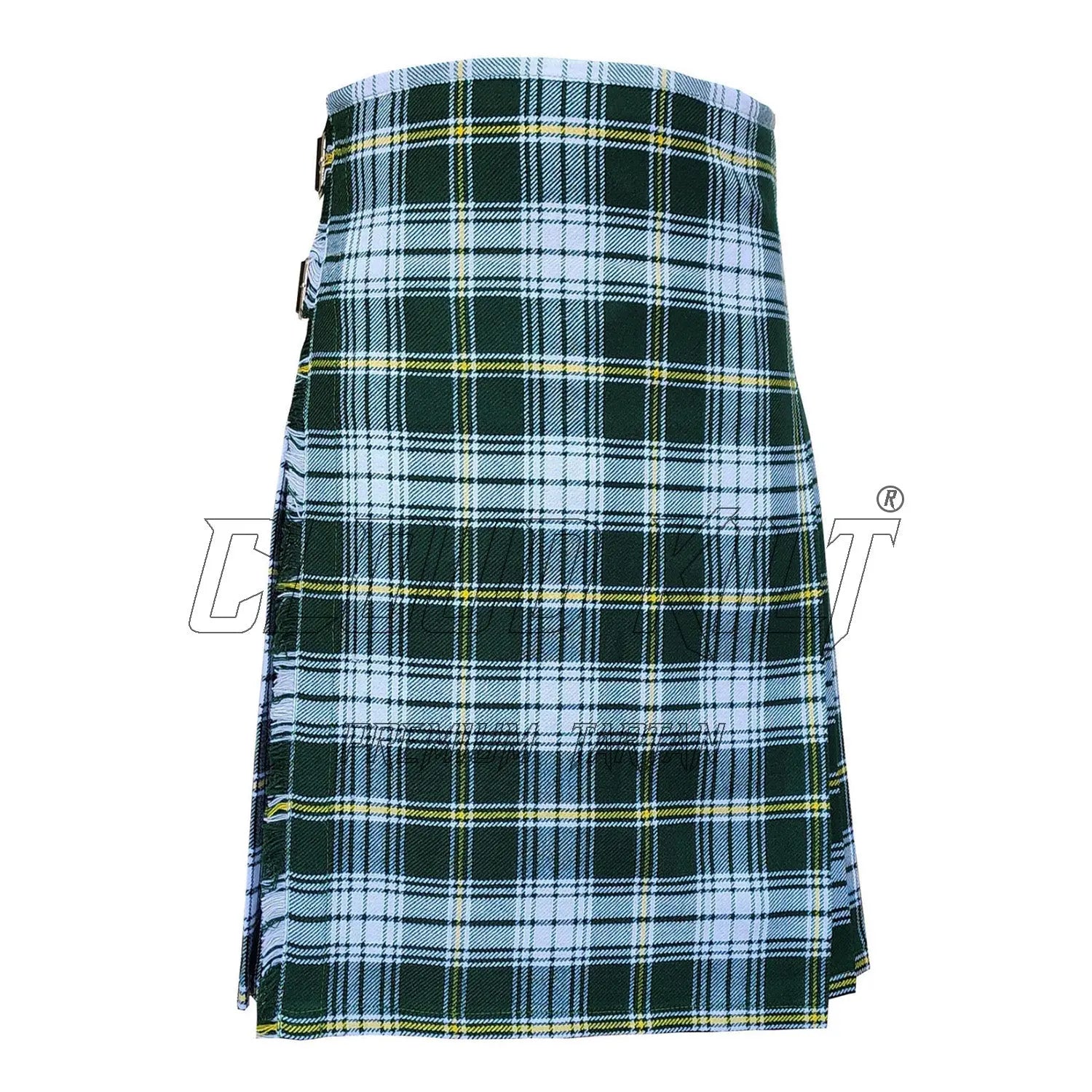 St Patrick Irish Tartan Kilt For Men CLOUD KILT