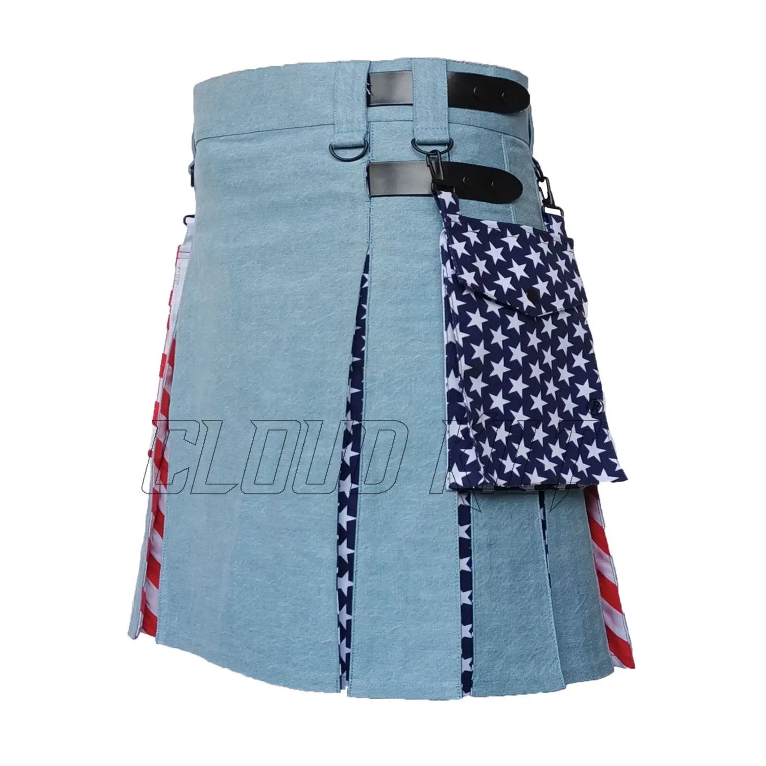 USA Flag Hybrid Utility Kilt CLOUD KILT