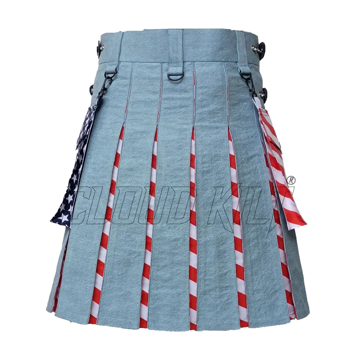 USA Flag Hybrid Utility Kilt CLOUD KILT