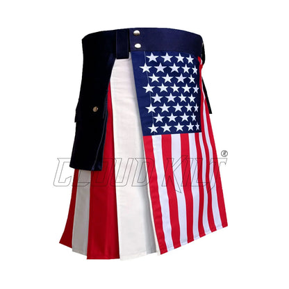 USA Flag Prime Utility Kilt CLOUD KILT