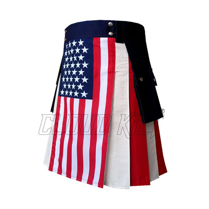 USA Flag Prime Utility Kilt CLOUD KILT