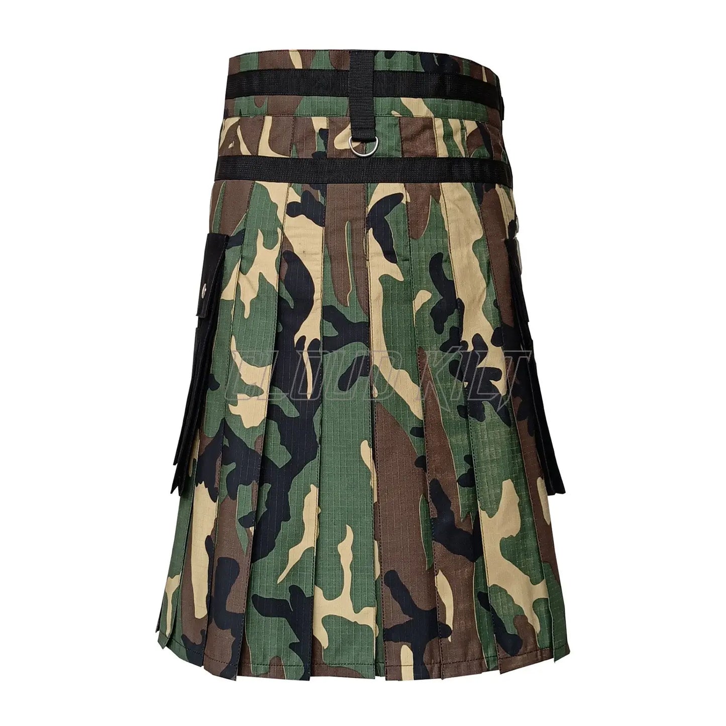 Woodland Camo Tactical Fashion Kilt CLOUD KILT